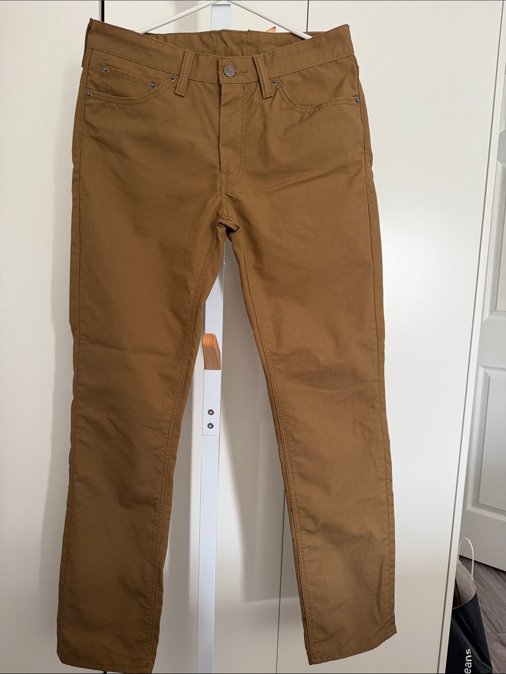 Men's Levis Slim Fit Brown Pants